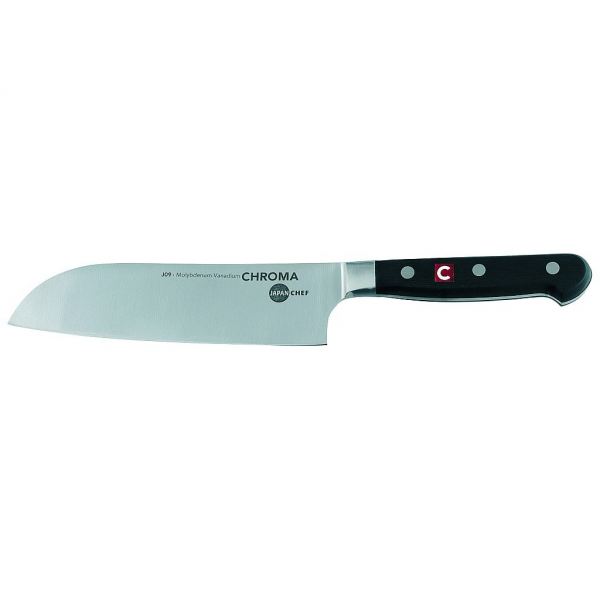 CHROMA Japanchef Santoku 17cm